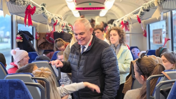 Humanitarna vožnja božićnim vlakom povodom Međunarodnog Dana osoba s invaliditetom u organizaciji SD Županije i HŽ-a