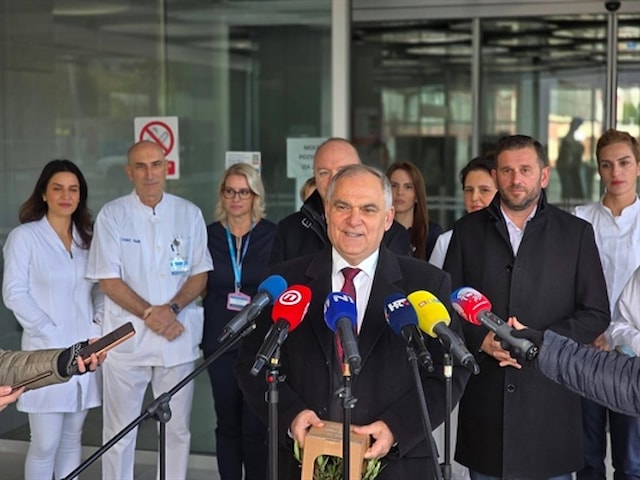 Župan Boban posjetio prvo novorođenče u Županiji u 2026. godini