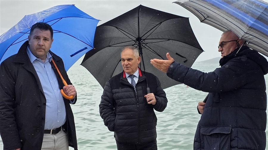 Nevrijeme u Kaštelima: župan Boban i gradonačelnik Ivanović na terenu