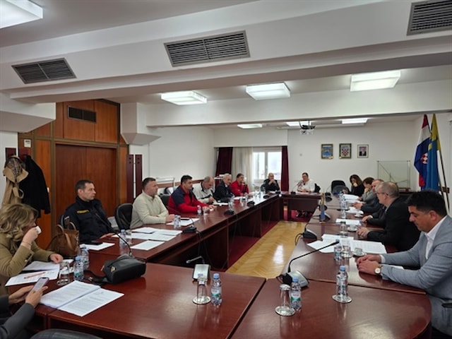 Održana tematska sjednica Stožera civilne zaštite Splitsko-dalmatinske županije uoči protupožarne sezone