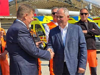 Splitsko-dalmatinski župan predao 10 novih vozila hitne medicinske pomoći vrijednih 1,2 milijuna eura