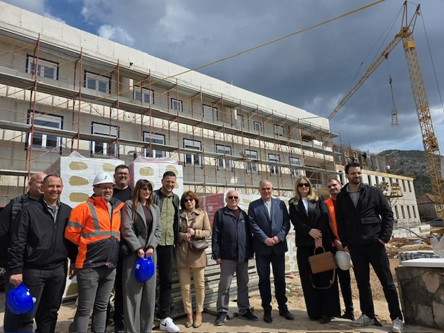 Župan Boban u obilasku radova na izgradnji Centra za starije osobe u Dragljanima: završetak do kraja godine!