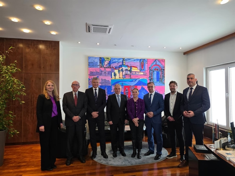 Suradnja između Splitsko-dalmatinske županije i Hrvatske državne samouprave u Mađarskoj