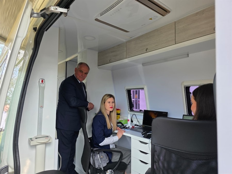 Mobilna ambulanta krenula iz Ogorja: zdravstvena usluga bliže građanima Dalmatinske zagore