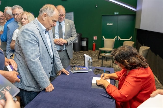 Župan Blaženko Boban nazočio predstavljanju knjige „Evo me“ autorice Ksenije Abramović