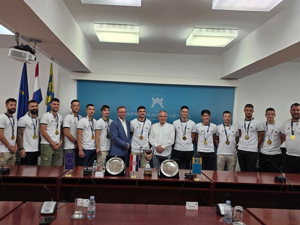 Zlatni europski svečilišni prvaci kod župana Bobana