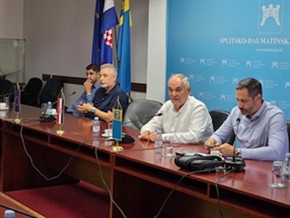 Održana proširena sjednica Stožera civilne zaštite SDŽ o sanaciji posljedica požara kod Omiša