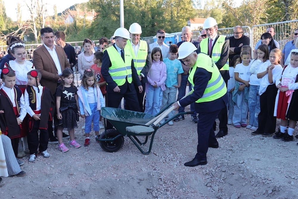 Počela izgradnja Područne škole u Košutama kod Trilja