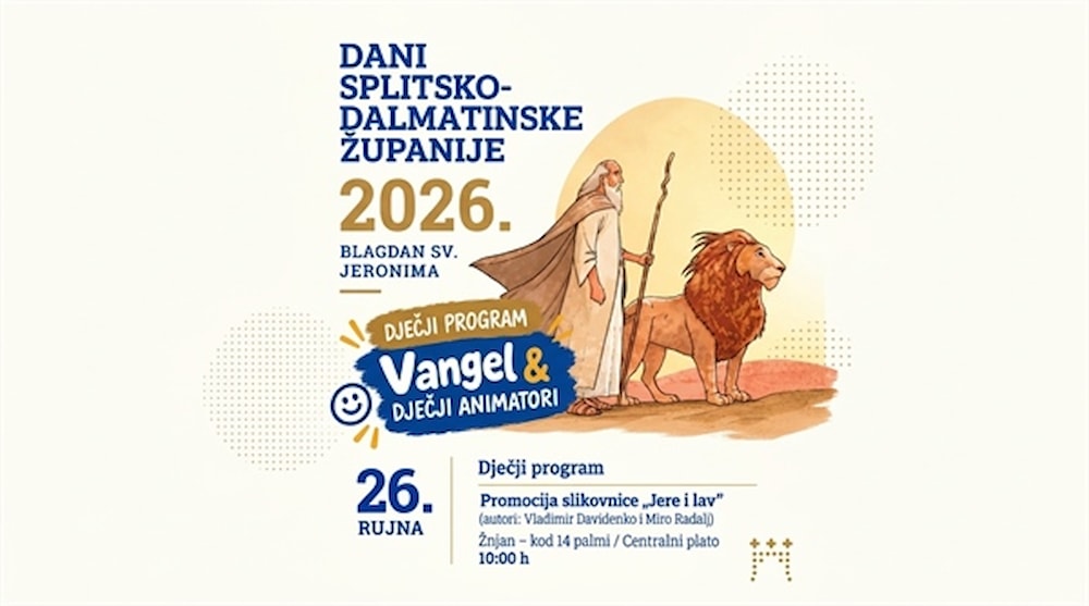 „Jere i lav“ stižu na Žnjan: u subotu dječji program za najmlađe u sklopu Dana Županije