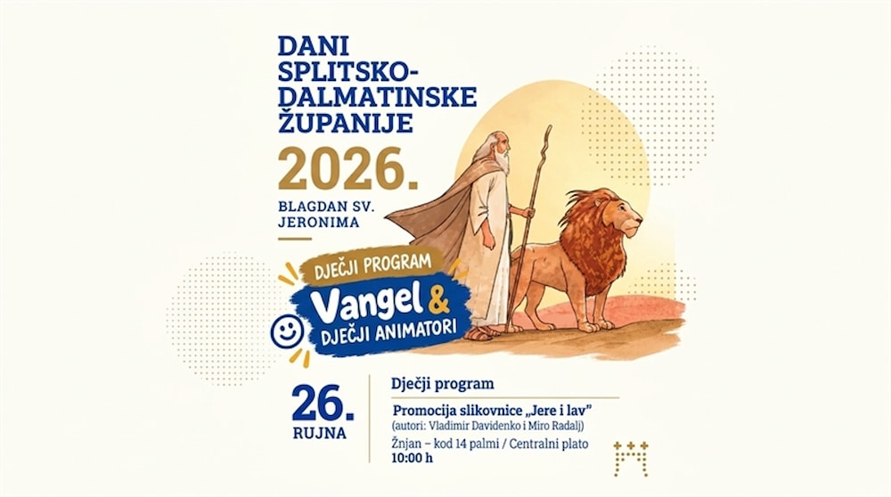 „Jere i lav“ stižu na Žnjan: u subotu dječji program za najmlađe u sklopu Dana Županije