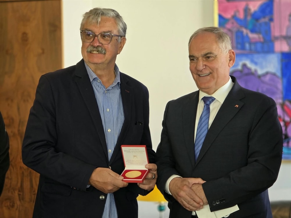 Ratko Rudić na primanju kod župana Bobana