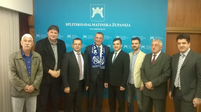 Predstavnici Nogometnog kluba „Junak“ u Županiji