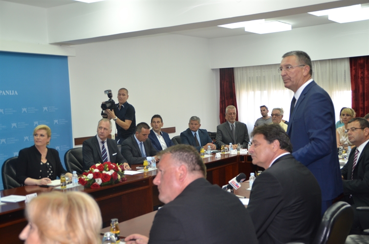 Predsjednici Republike prezentirani projekti Splitsko-dalmatinske županije