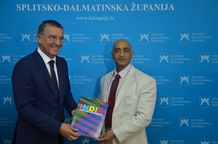 Veleposlanik Republike Indije posjetio Županiju