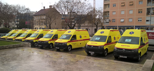 Župan predao ključeve osam vozila Zavodu za hitnu medicinu