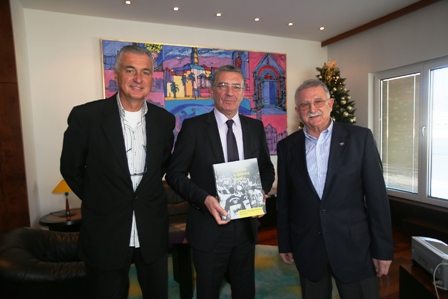 Legende "Žutih" u posjetu Županu