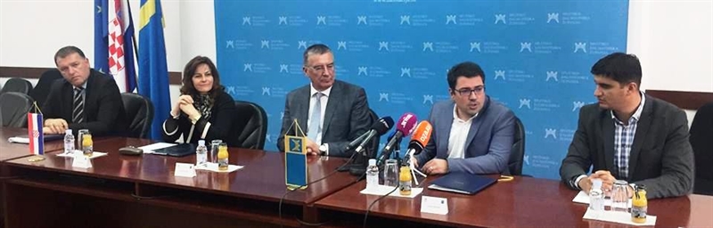 Potpisan Ugovor o sufinanciranju izgradnje i sanacije trajektnih luka