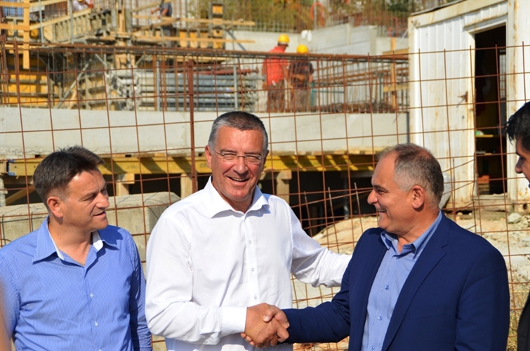 Župan obišao radove na izgradnji Osnovne škole Ninčevići