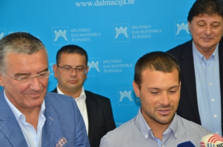 Župan primio osvajača srebrne medalje na Olimpijskim igrama Tonča Stipanovića
